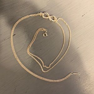 Tiffany infinity necklace